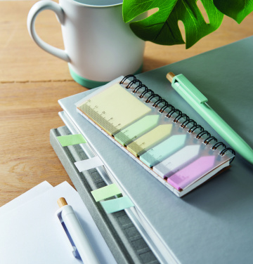 Logo trade corporate gift photo of: Memo pad in PP