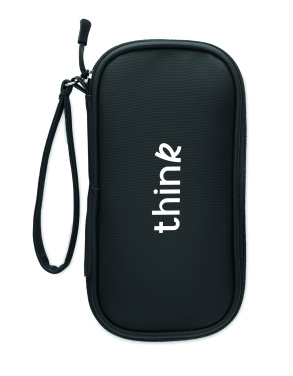 Logo trade advertising product photo of: Tech organiser pouch 600D RPET