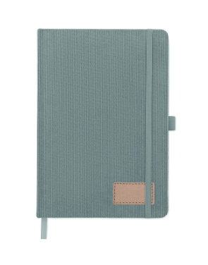 Logo trade corporate gift photo of: A5 notebook hard RPET cover