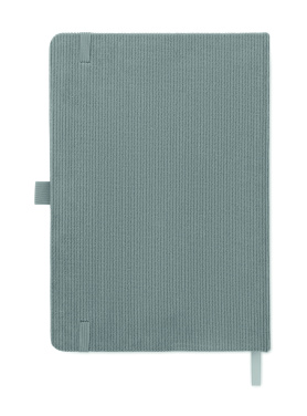 Logo trade promotional merchandise photo of: A5 notebook hard RPET cover