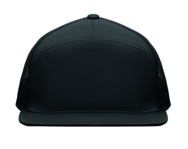 Logo trade promotional gifts picture of: 7 panel flat visor cap