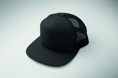 Logo trade advertising products picture of: 7 panel flat visor cap