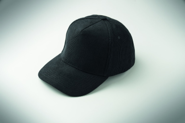 Logotrade corporate gift image of: Corduroy 5 panel baseball cap