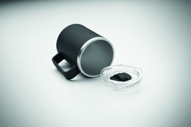 Logo trade business gifts image of: Double wall mug 400ml