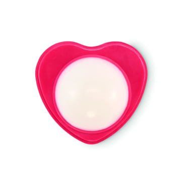 Logotrade corporate gift image of: Heart shape vegan lip balm