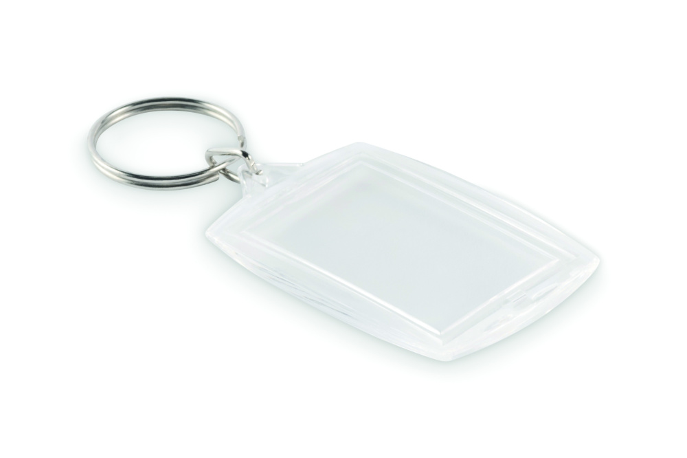 Logotrade promotional merchandise photo of: Classic acrylic keyring
