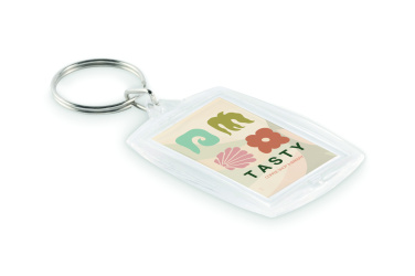 Logotrade promotional giveaway picture of: Classic acrylic keyring