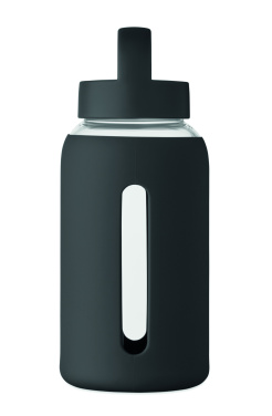Logo trade advertising products image of: High borosilicate glass bottle