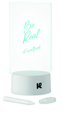 Logo trade business gifts image of: Light-up LED memo board