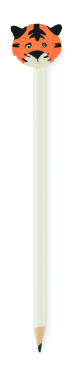 Logotrade promotional giveaway image of: Wooden pencil in animal shape