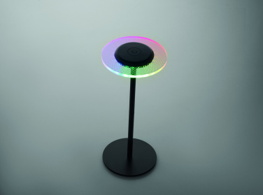 Logo trade promotional giveaways image of: Rechargeable iron table lamp