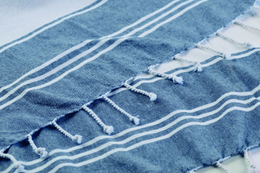 Logo trade promotional merchandise photo of: Beach bag with hammam towel