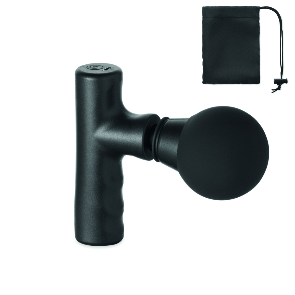 Logo trade corporate gift photo of: Massage gun in ABS