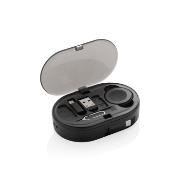 Logo trade advertising products image of: Chargevix RCS rplastic Multi-functional 60W charging set