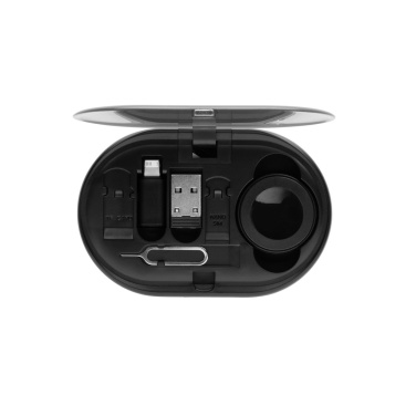 Logo trade advertising products picture of: Chargevix RCS rplastic Multi-functional 60W charging set