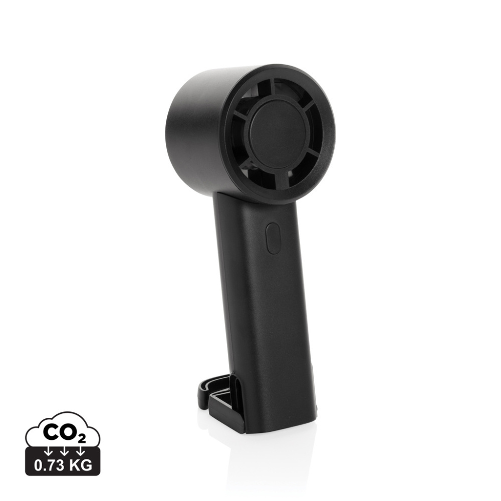 Logotrade corporate gifts photo of: Twist RCS recycled plastic re-chargeable portable fan