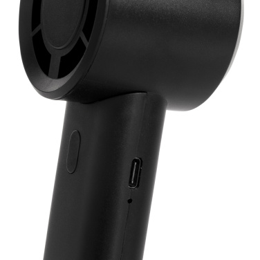 Logotrade promotional items photo of: Twist RCS recycled plastic re-chargeable portable fan