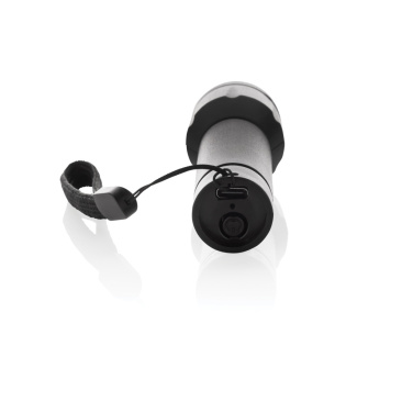 Logotrade advertising product picture of: Flara RSC recycled plastic USB-rechargeable torch