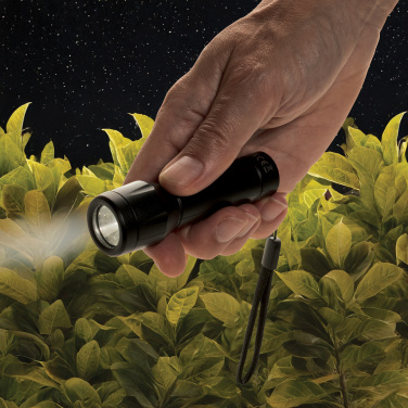 Logo trade advertising products picture of: Flara RSC recycled plastic USB-rechargeable torch