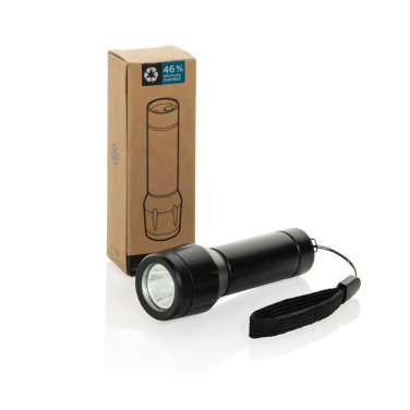 Logotrade advertising product image of: Flara RSC recycled plastic USB-rechargeable torch