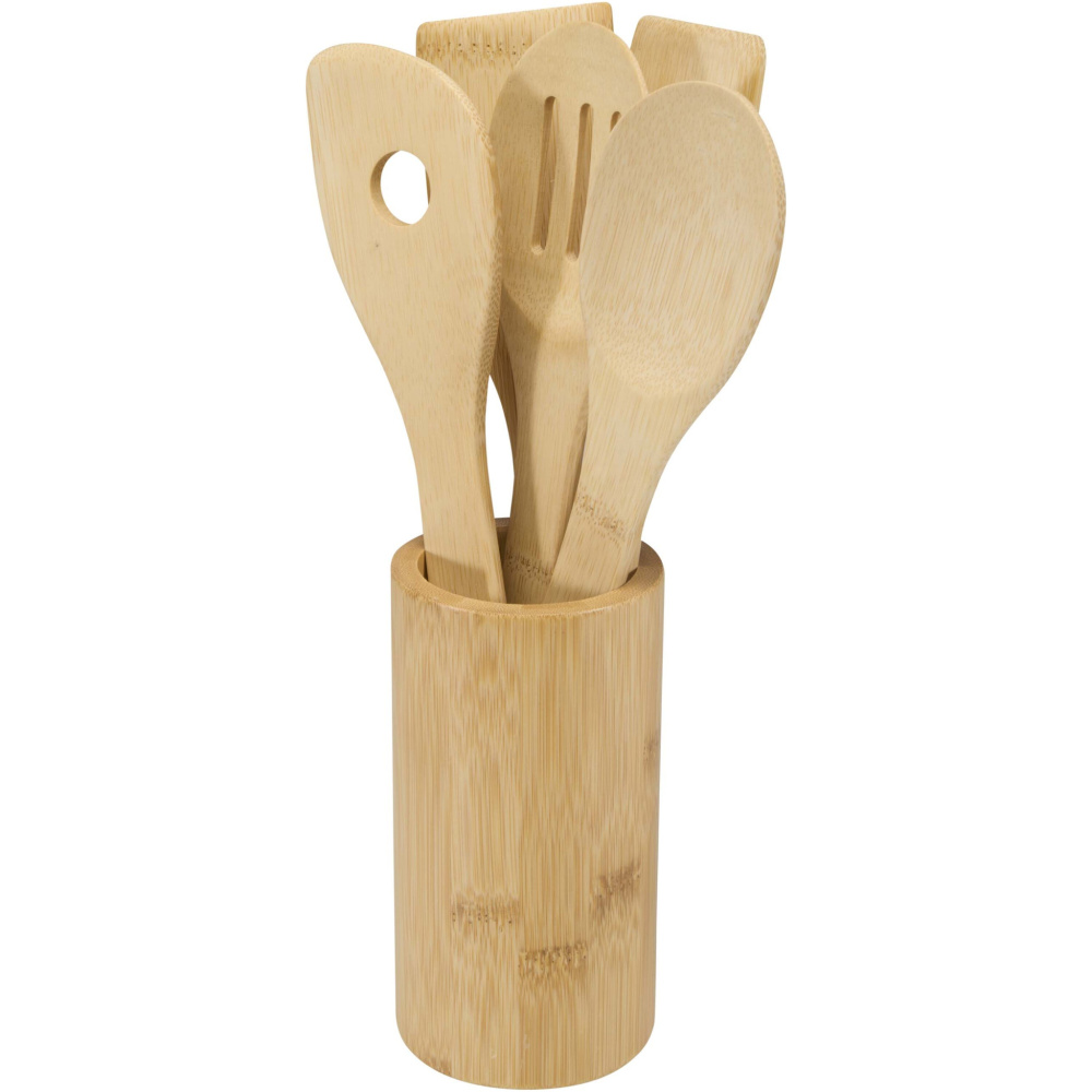 Logo trade promotional items image of: Tala bamboo kitchen tool set