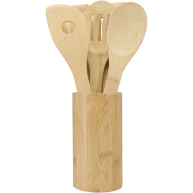 Logo trade business gifts image of: Tala bamboo kitchen tool set