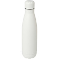 Cove 750 ml RCS recycled single wall stainless steel water bottle, White