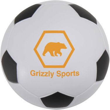Logo trade promotional giveaways picture of: Zavi football-shaped stress reliever