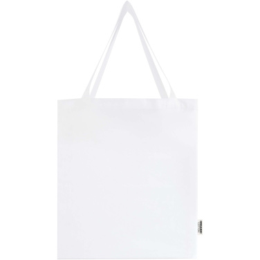Logo trade corporate gifts image of: Odisha 180 g/m² OCS organic full gusset tote bag 14L