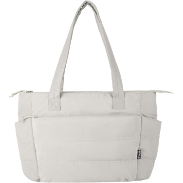 Logotrade corporate gifts photo of: Puffer 15.6" GRS recycled laptop tote bag 18L