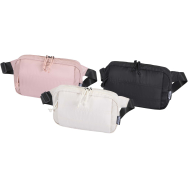 Logo trade business gifts image of: Puffer GRS recycled waist bag 1.5L