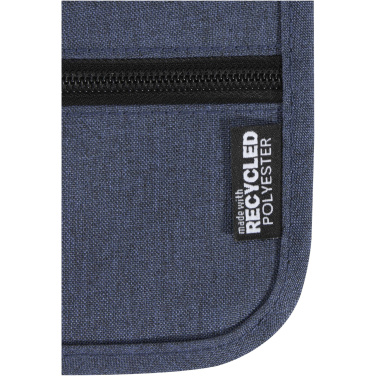 Logotrade promotional giveaway picture of: Ross GRS recycled smart travel pouch