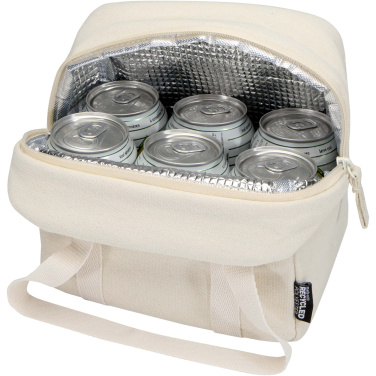 Logo trade promotional gift photo of: Recanvas GRS recycled lunch cooler bag 5L