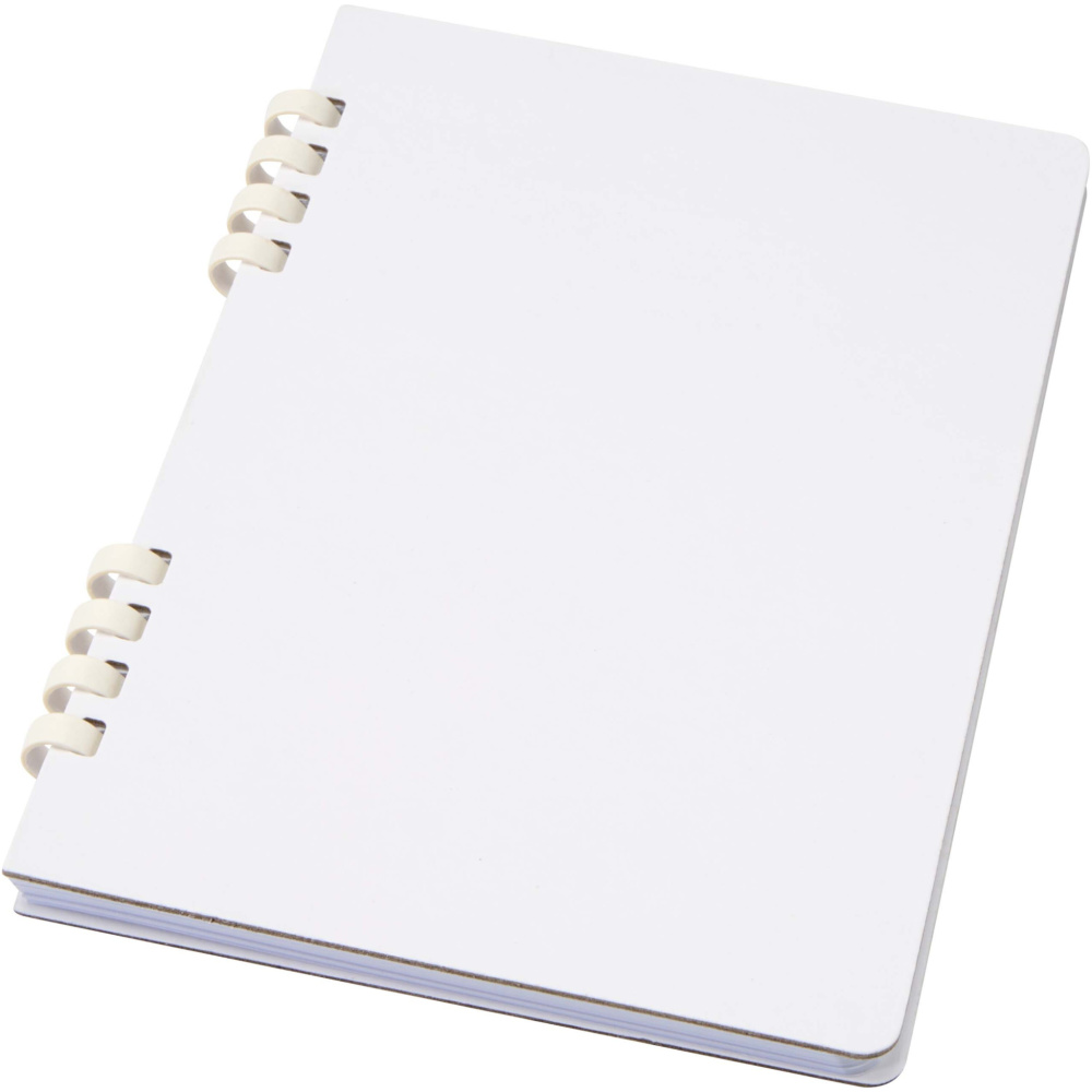 Logo trade promotional gifts picture of: Fil A5 hard cover RCS recycled spiral notebook