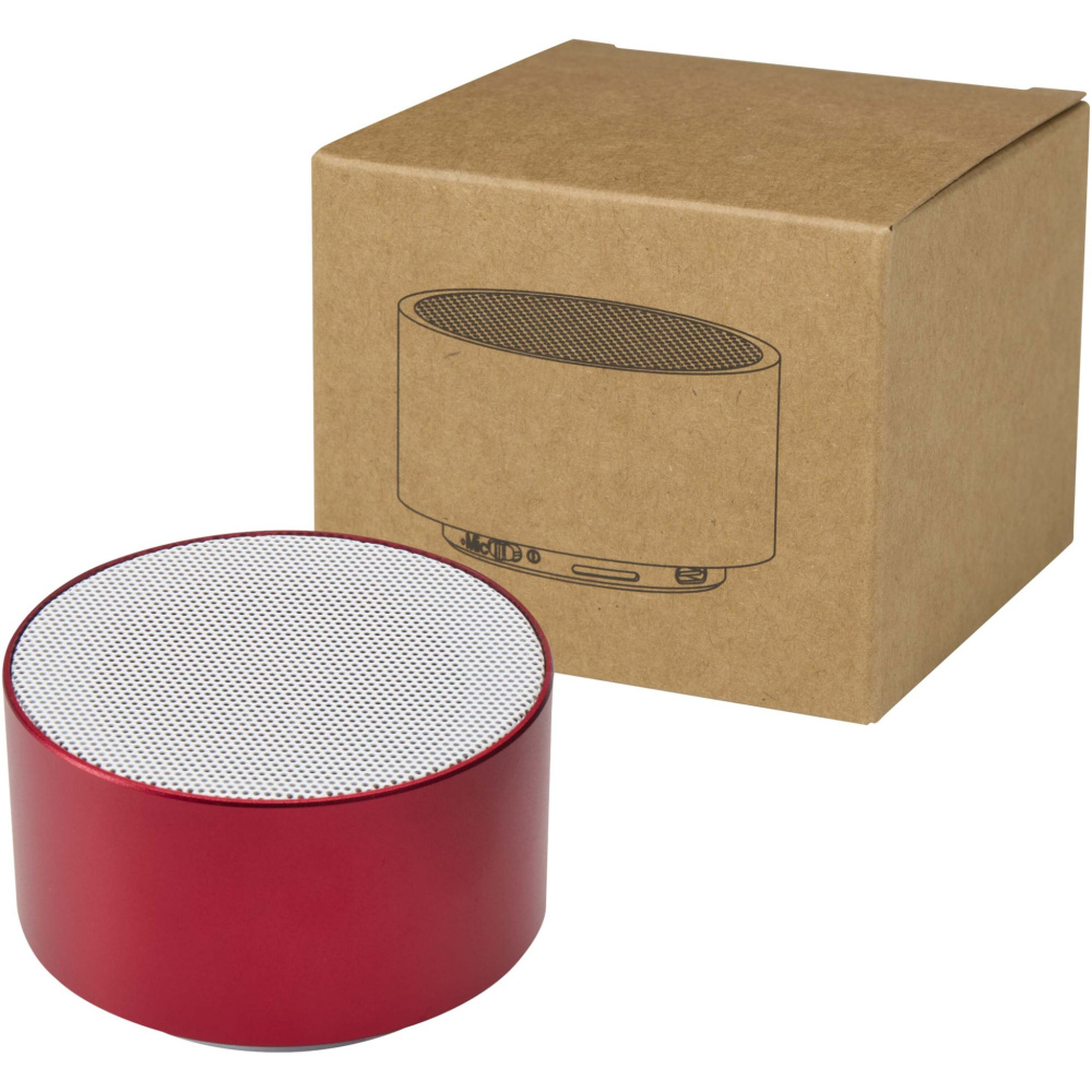 Logotrade promotional merchandise picture of: Ankaa 3W recycled aluminium wireless Bluetooth® speaker