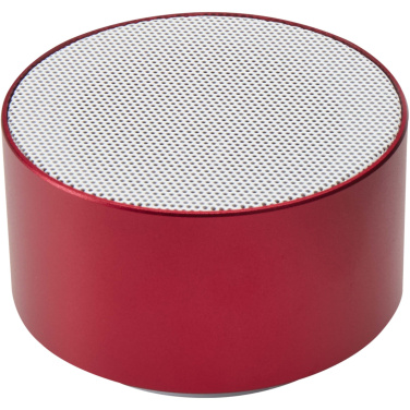 Logo trade advertising products picture of: Ankaa 3W recycled aluminium wireless Bluetooth® speaker