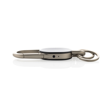 Logo trade promotional gifts image of: Keyfinder Dual keychain with worldwide locating
