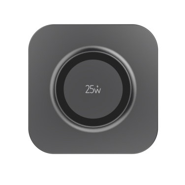 Logotrade promotional giveaways photo of: Quantum ultra-fast 25W magnetic wireless charging pad