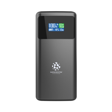 Logo trade promotional gifts picture of: Quantum RCS ultra-fast PD45W 10.000mAh powerbank with screen