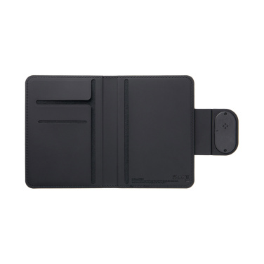 Logo trade promotional item photo of: VINGA Baltimore RCS Passport Cover With Finder Dual