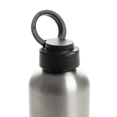 Logo trade promotional merchandise image of: Ripple RCS R-steel leakproof water bottle with handle 750ML