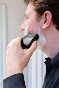 Logo trade promotional items picture of: TrimBlade re-chargeable Travel Shaver IPX7