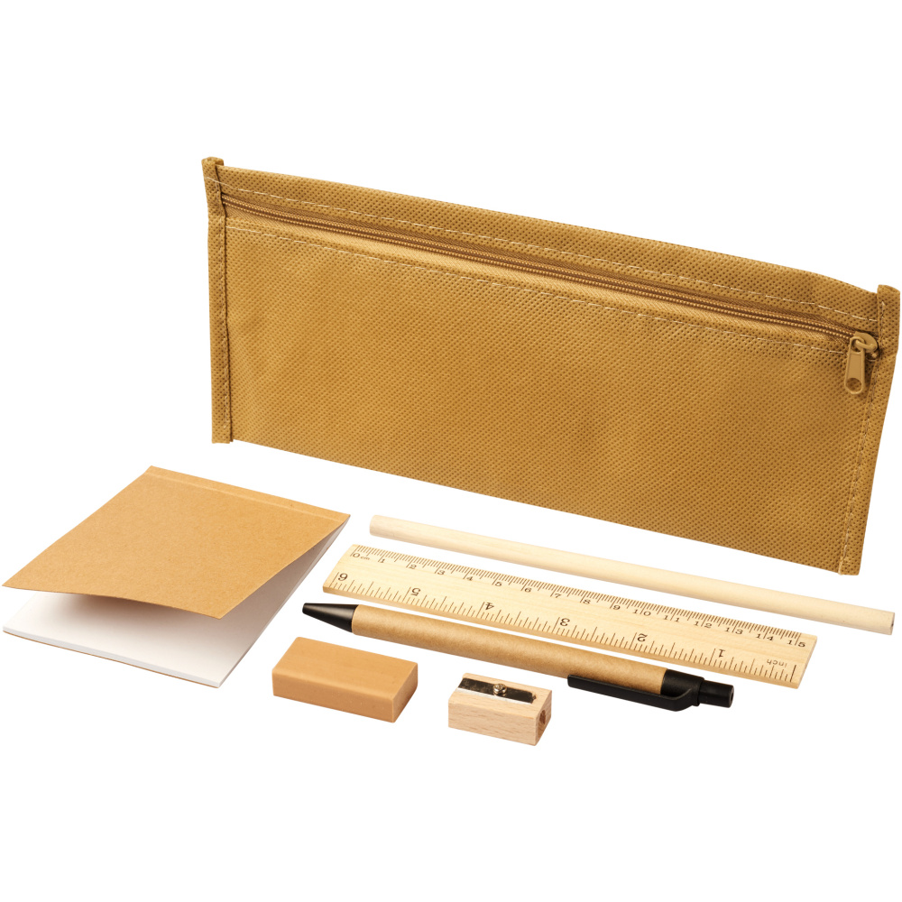 Logo trade promotional product photo of: Enviro 7-piece pencil case set