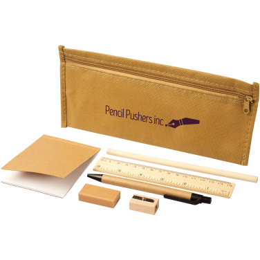 Logotrade promotional merchandise image of: Enviro 7-piece pencil case set