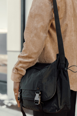 Logotrade promotional giveaways photo of: KENTO URBAN RCS recycled nylon 15.6 inch Messenger