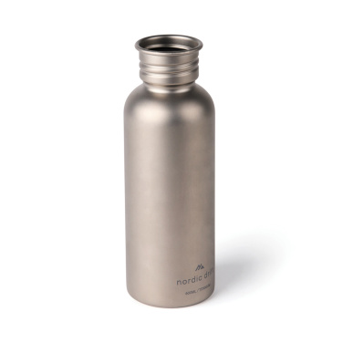 Logotrade promotional gifts photo of: Nordic Drift Trail Ultra Light Titanium 600ml Water Bottle