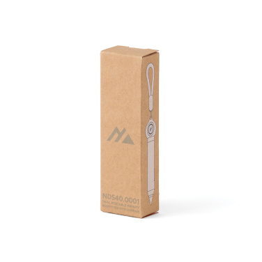 Logo trade promotional gifts image of: Nordic Drift Trial RCS Portable Infinity Pocket Pen W Compas