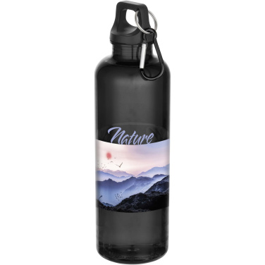 Logotrade advertising product picture of: Oregon 750 ml RCS recycled plastic water bottle with carabiner