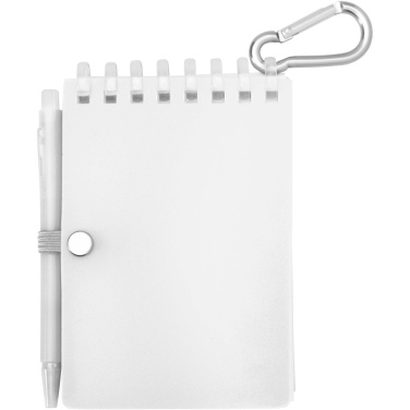 Logotrade promotional products photo of: Lig Mini recycled outdoor soft cover notebook and ballpoint pen set (black ink)