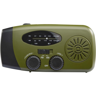Logotrade corporate gift image of: Avior RCS recycled plastic emergency radio